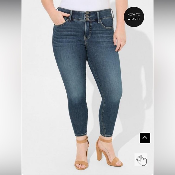 Torrid high rise super soft jeggings - Picture 2 of 5